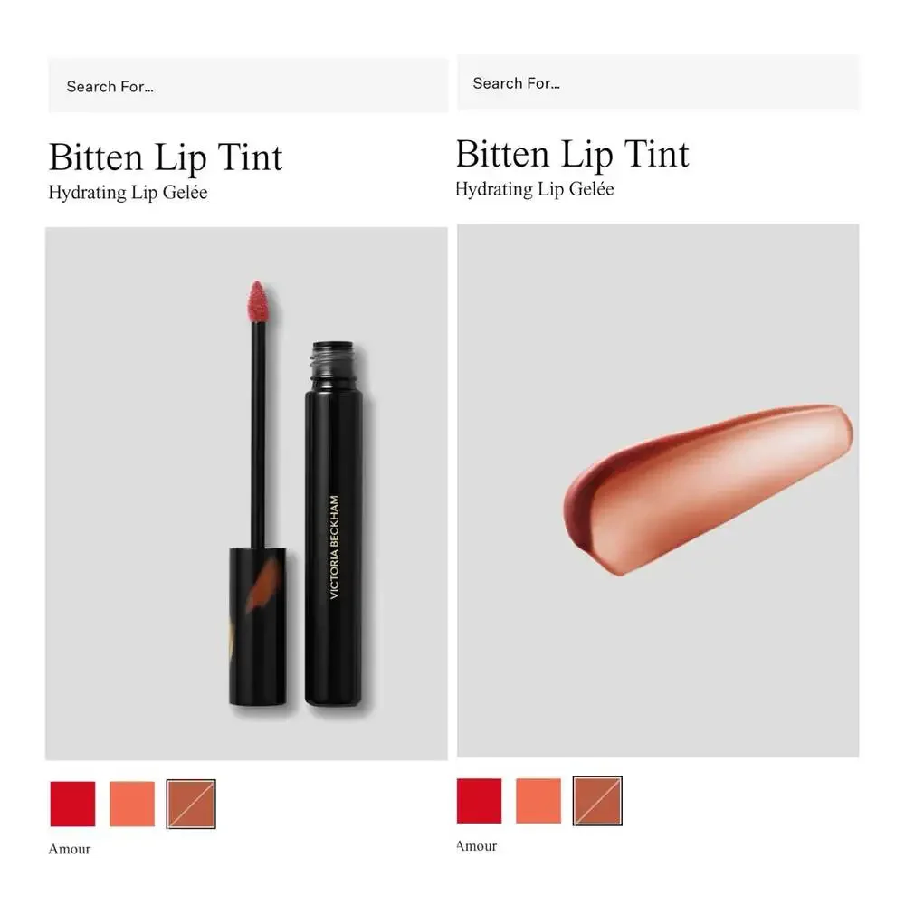 Victoria Beckham Beauty Bitten Lip Tint Hydrating Lip Gelee in Amour